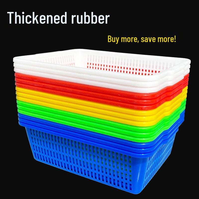 Ruhan Verdickter Rechteckiger Plastik-Küchenkorb