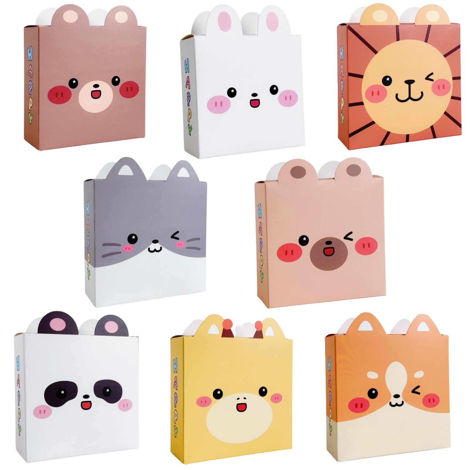 

Uccellino Animal Gift Boxes, 24 Boxes, Gift Wrapping, Packaging