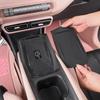 Car Central Console Silicone Wireless Charger Pad Anti-slip Phone Charging Mat Accessiories for BYD SEAGULL  23-24