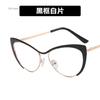 Fashion Retro Anti Blue Light Cat Eye Women Glasses Metal Frame Reading Computer Clear Lens Female Simple Eyeglasses gafas