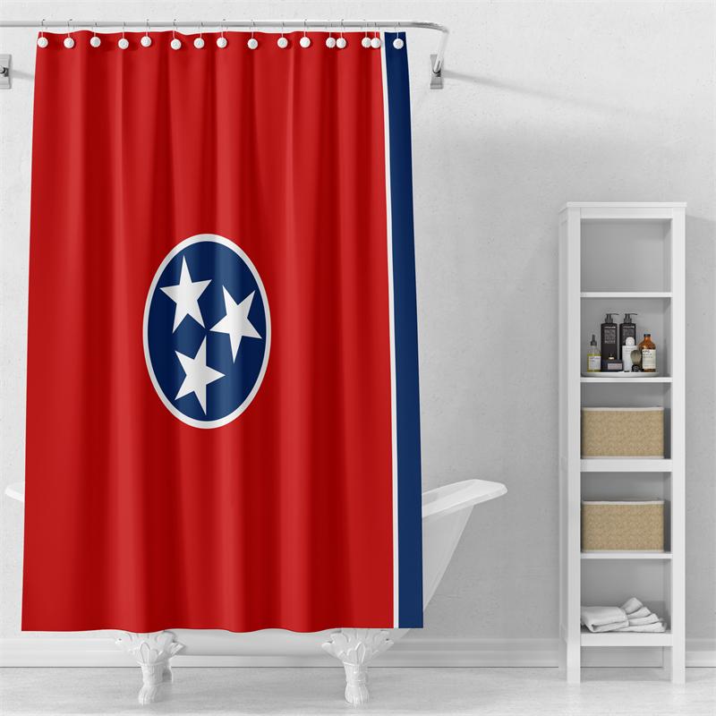 

Gaslight Gatekeep Girlboss Tennessee Shower Curtain Set With Grommets And Hooks For Bathroom Decor W60H190(CM)-1 Pcs