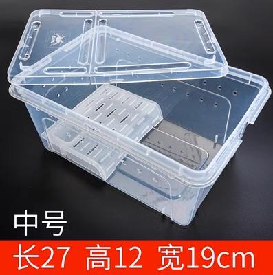 Horn Frog Breeding Box Pet Snake Spider Scorpion Centipede Guarding Palace Snail Insect Turtle Tank