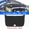 For Toyota Vellfire 2015-2026 Car Trunk Door Anti Kick Pad Cargo Liner Tailgate Anti-Scratch Protector Interior Decor Sticker