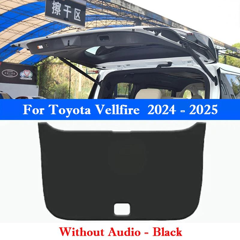 For Toyota Vellfire 2015-2026 Car Trunk Door Anti Kick Pad Cargo Liner Tailgate Anti-Scratch Protector Interior Decor Sticker