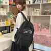 Schoolbag1011 New Backpack High Value Student Large Capacity Simple Versatile Casual Schoolbag Ins Lightweight Backpack