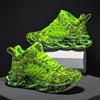 New Thick Soled Men's Sports Shoes, Fashionable and Breathable Casual Shoes, Lightweight Men's Running Shoes, Plus Size