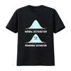 Funny Paranormal Distribution T Shirt for Math Science Geeks Normal Vs Design Vintage Washed Comfortable Homme Versatile