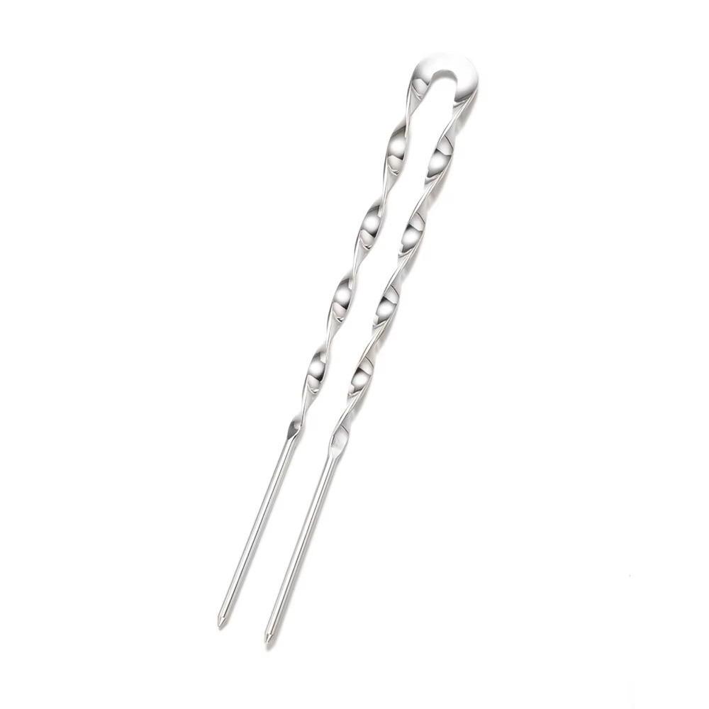 Vintage Vintage U Shape Hair Clips Secure Hold Metal Hair Sticks Styling Clips Hair Clip Forks for Women Updos