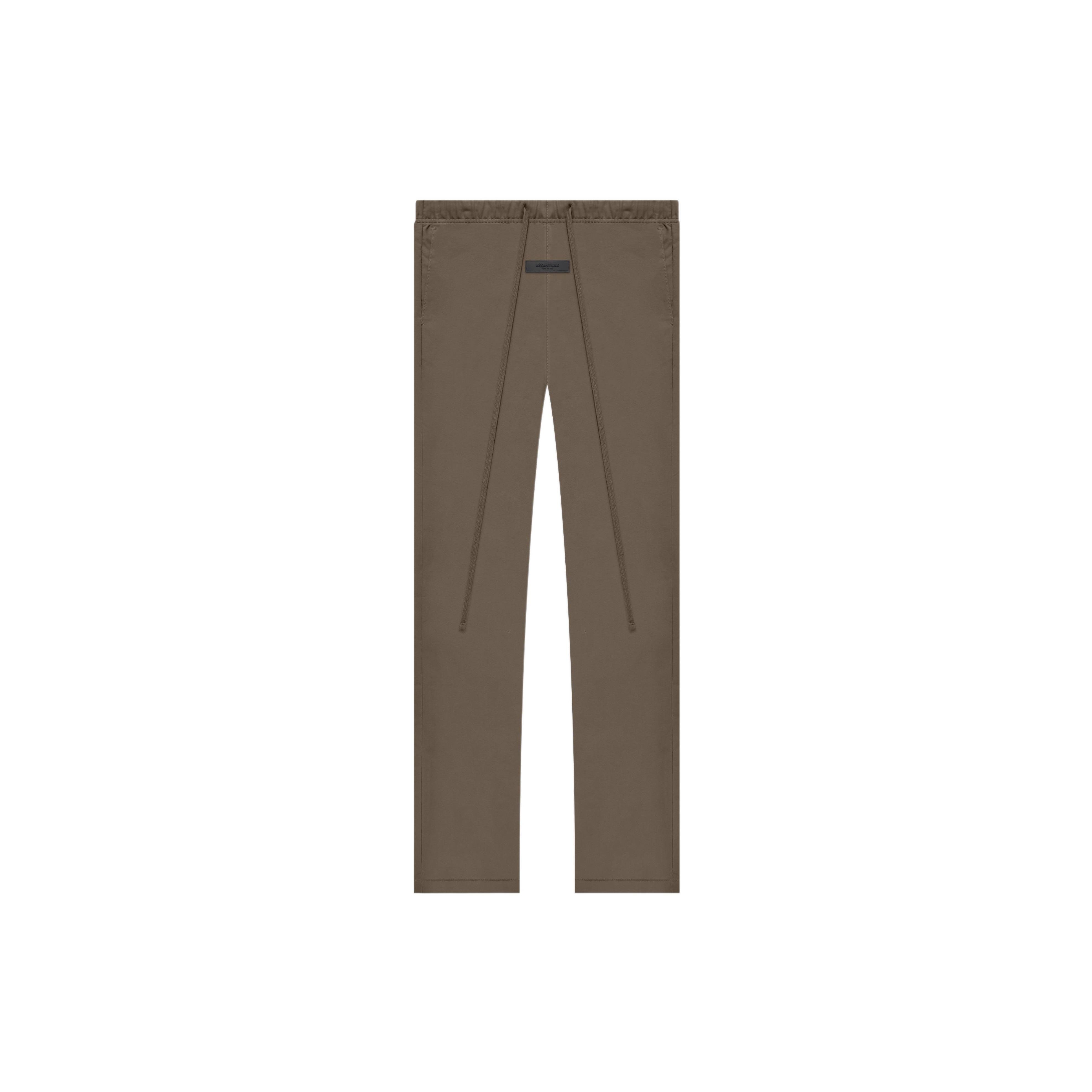 

Fear Of God Essentials FW22 Relaxed Trouser Wood Logo Print Women bottoms Wood-Brown FOG-FW22-133 S