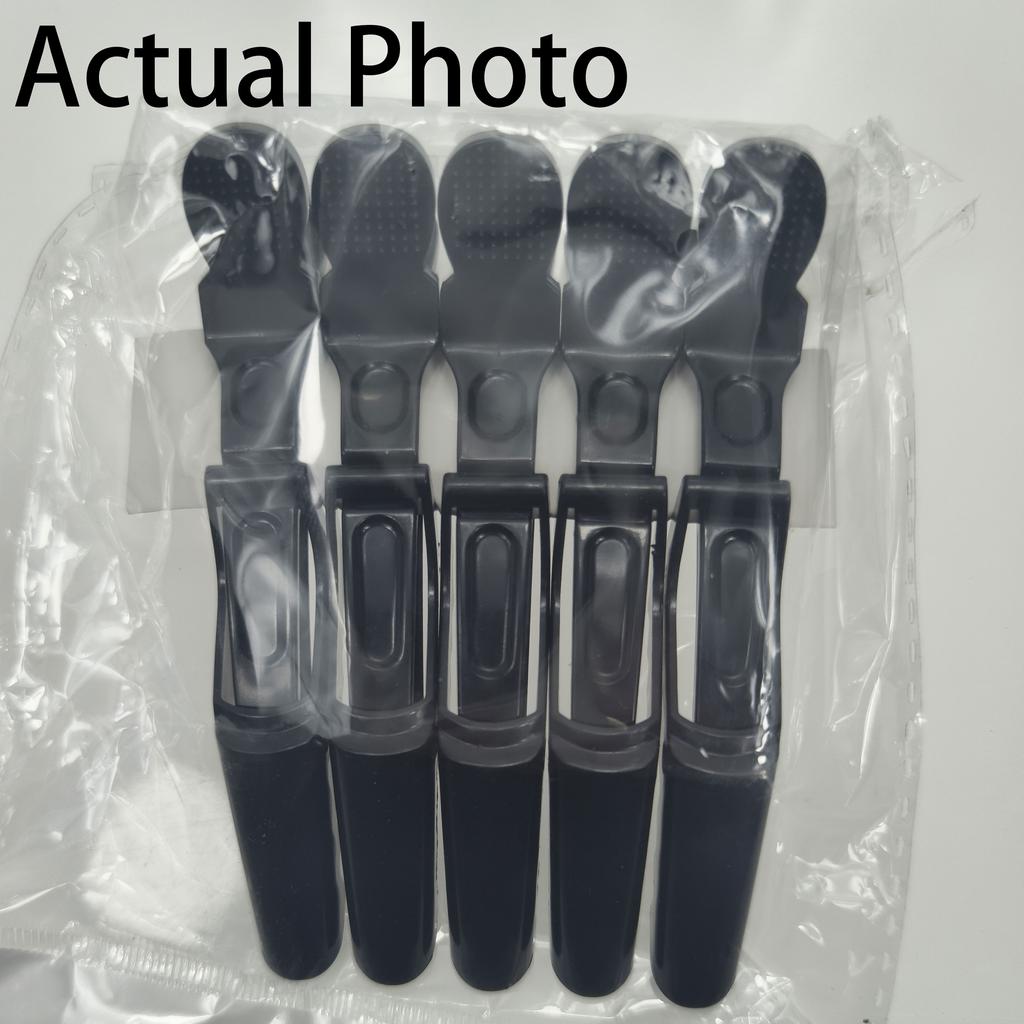 5 Hair Clips High Quality Plastic Hair Styling Tools Durable Hairdressing Supplies & Hair Dyeing Accessories