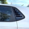 For Volkswagen VW Polo MK5 6R 6C 2011- 2017 ABS Plastic Rear Window Quarter Louver Scoop Cover Side Vent Trim Car Adhesive Parts