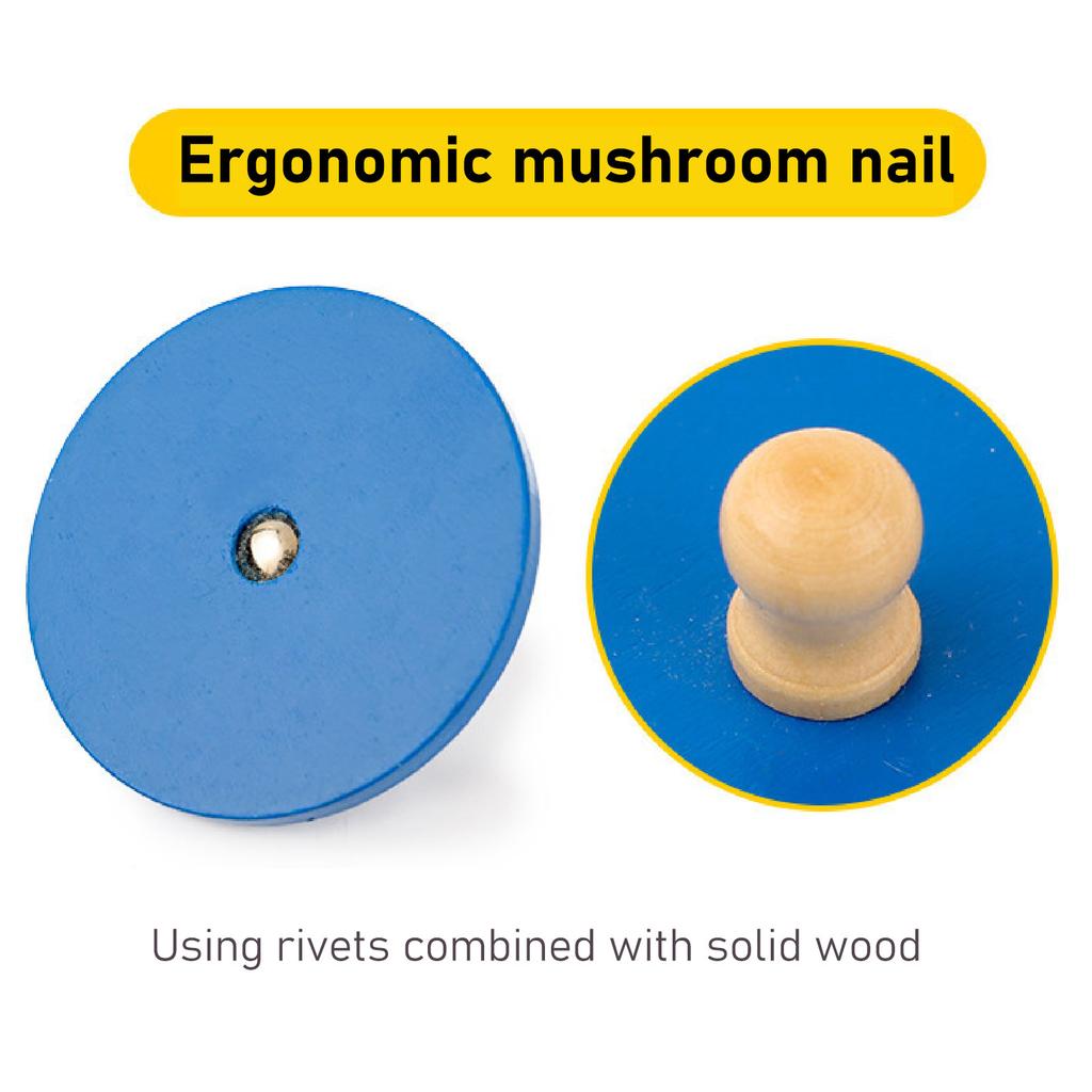 Multiple Shape Puzzle 3 Colors Wooden Lightweight Educational Puzzle Geometry Toy Baby Toy