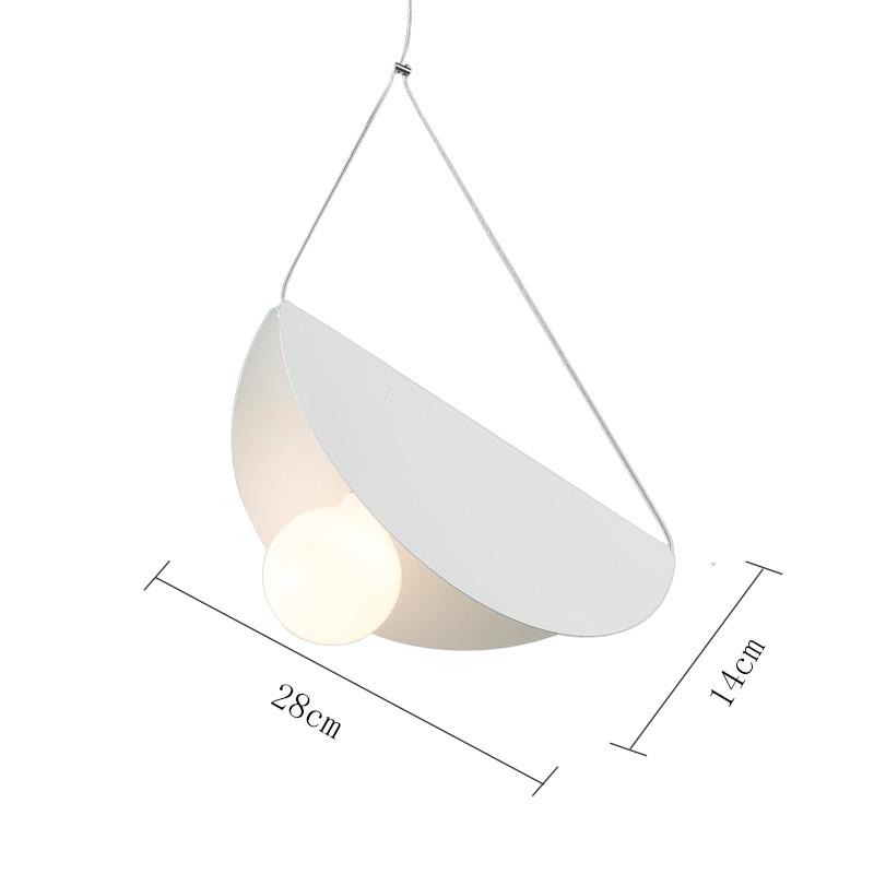 Lumină Pendant LED Creativă Art Book Restuarant Bar Lampă Pendant Macaron Hotel Birou Librărie studio Coridor Lămpi Suspendate