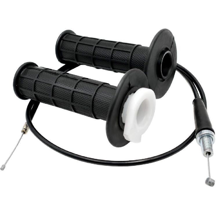 Twist Throttle Assembly And 36" Throttle Cable For Yamaha SSR Coolster Roketa SDG NST X-Treme 50Cc 70Cc 110Cc 125Cc Engine Dirt Bikes Pit Bike