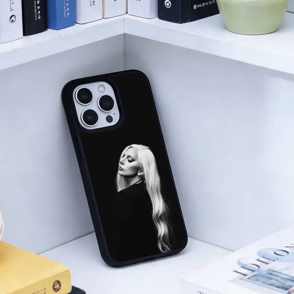 B-Lady Gaga  Phone Case For iPhone17,16,15,14,13 Plus,Pro Max Magnetic For Magsafe Wireless Charging