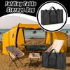 Folding Table Carrying Bag Heavy Duty Table Storage Bag Organizer Large Space Picnic Container Multi-Purpose Protective Cover