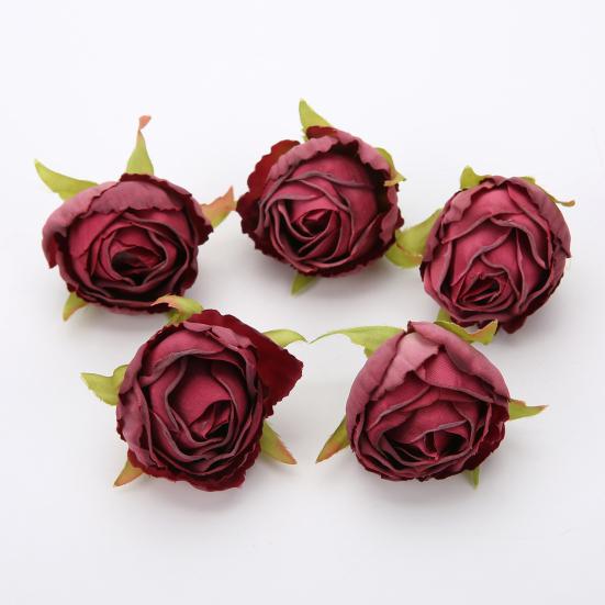 Beautiful Simulation Rose Vintage Colors Colored Easy Care