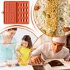 Chocolate Bar Mold Non-Stick Snack Bar Chocolate Mold Dessert Molding Kitchen Baking Supplies For Cake Shop Home Farmhouse Cafe
