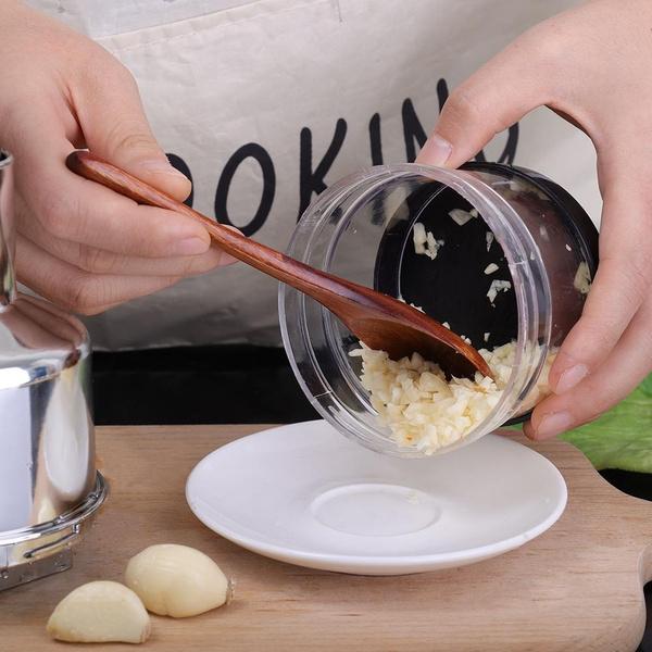 1Pcs Stainless Steel Onion Press Chopper Hand Vegetable Chopper Stainless Steel Manual Food Chopper for Kitchen Tools
