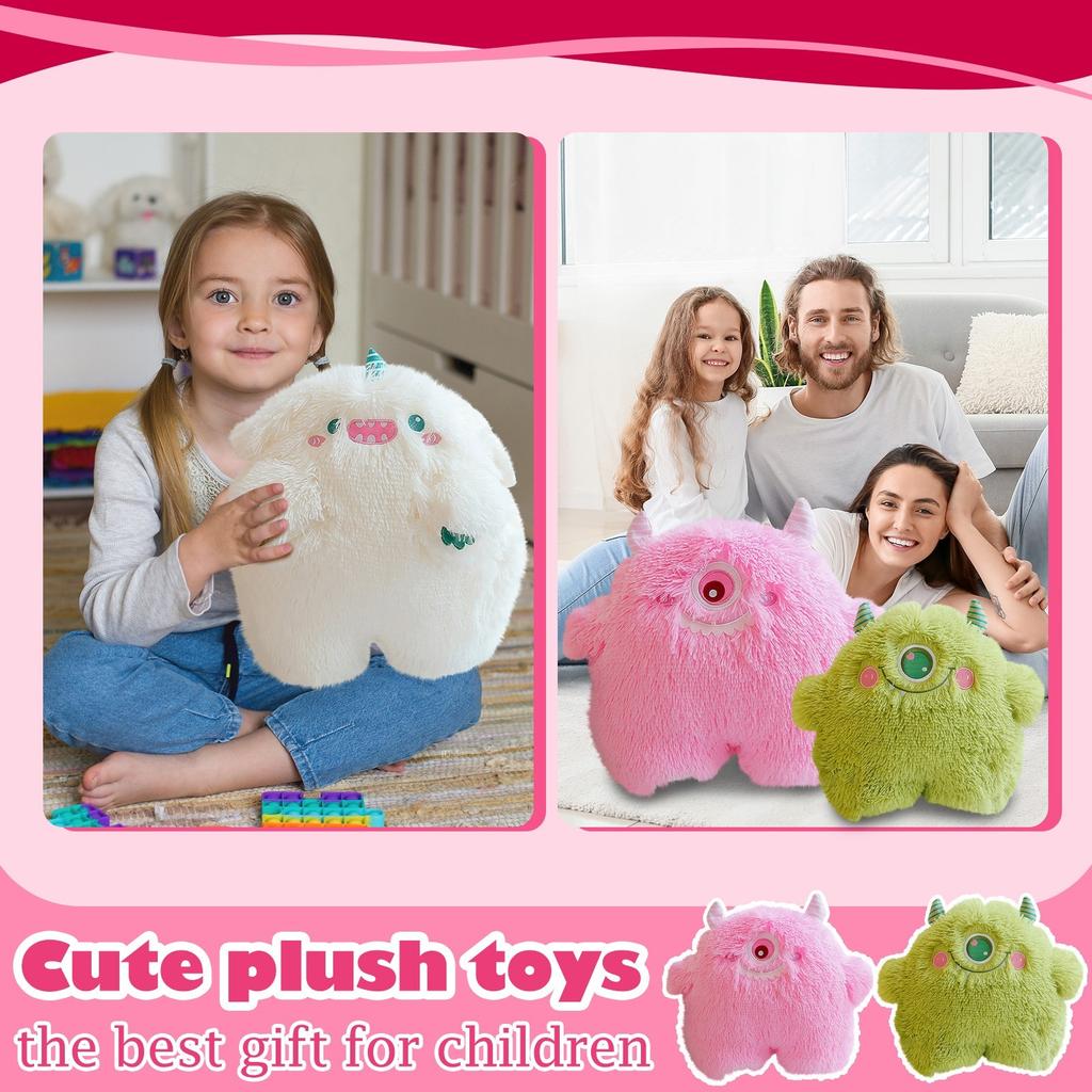 CartoonMonster Plush Toy Doll Big EyeMonster Doll Doll Children's Toy Gift Stall Pillow