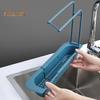 Raft de depozitare pentru chiuvetă Suport pentru prosoape Design telescopic extensibil Ventilare Drenaj Instalare ușoară Suport de scurgere de bucătărie multifuncțional