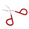 Excellent Scissors Flat Tip Eyebrow Tweezers Clamp Clipper Makeup Removal Tool