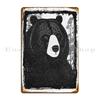 Bear And Bears Metal Sign Design Plaques Wall Mural Designer Create Tin Sign Poster