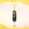 Juego de Amor Luz y Noche de Alta Calidad Ventilador Acrílico con Cierre Redondo Chapado en Oro Diseño Personalizado Compatible Sistema D Merchandising de Anime