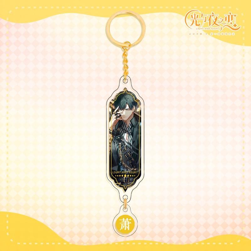 

Light Night Love Game Fan Acrylic Gold Plated Round Clasp Custom Design Support System Anime Merchandise D and with Kid Friendly Entertaining Fun Play