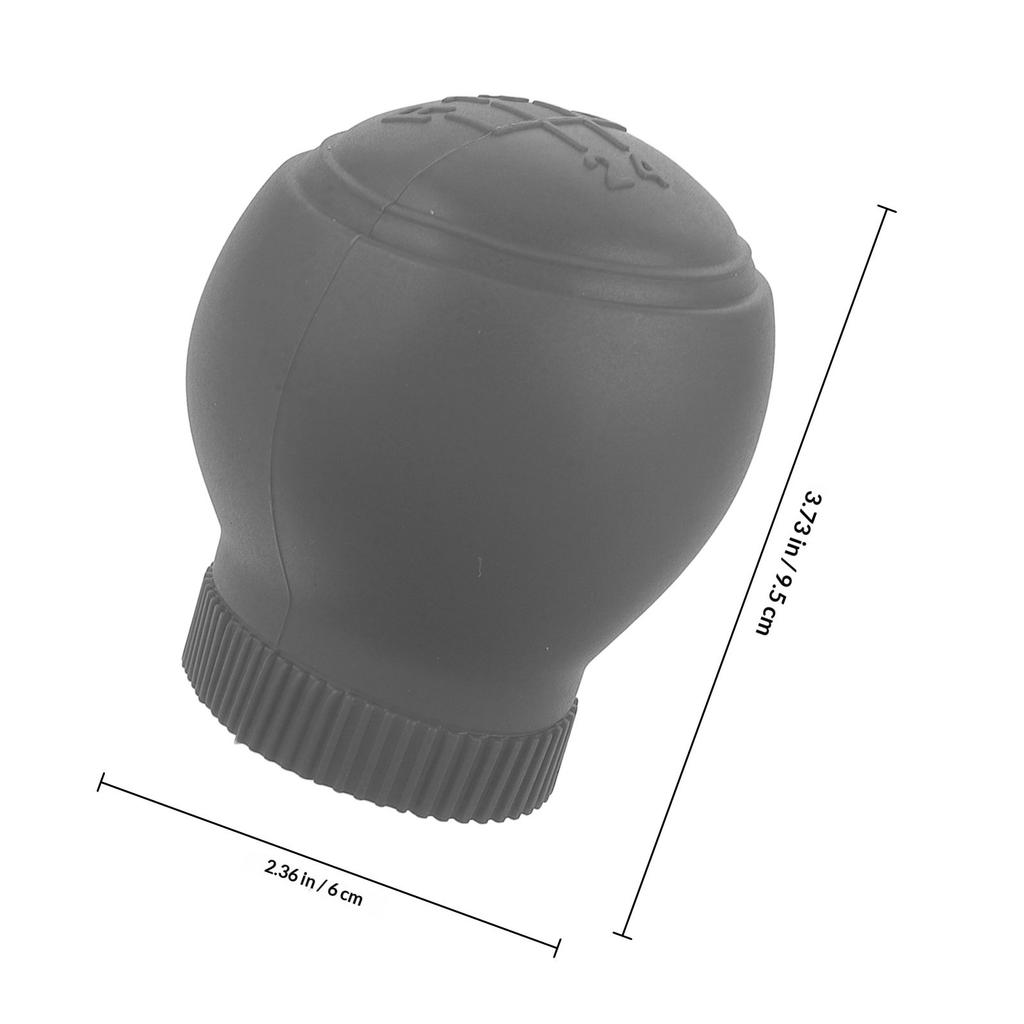 2Pcs Round Silicone Gear Shift Cover Universal Car Shifter Knob Protector Anti Scratch Non Slip Shift Handle for Manual