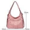 High Quality Large Capacity 3 In 1 Women Backpack Luxury Soft Leather Shoulder Crossbody Bag For Women Fashion Ladies Handbag Sac AVE