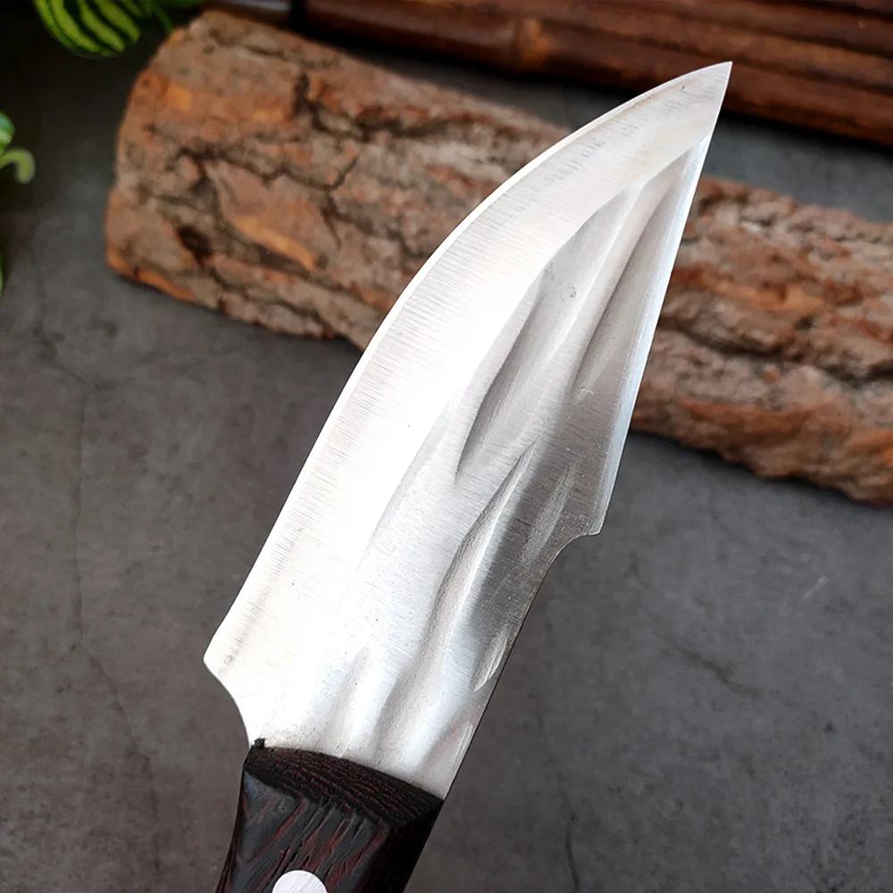 Stainless Steel Boning Knives Meat Fish Filleting Knife Vegetable Fruit Cleaver Kitchen Knives Hand Forged Chef Butcher Knives