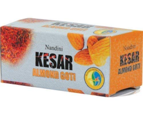 Nandini Kesar Almond Goti 25gm Pack of 5