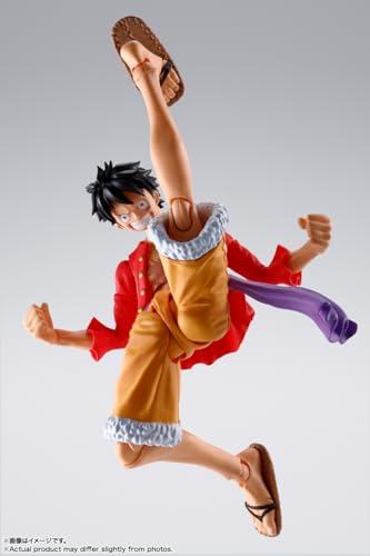 TAMASHII NATIONS S.H.Figuarts ONE PIECE Monkey D. Luffy - Onigashima Invasion - Approx. 145mm ABS & PVC Painted Movable Figure