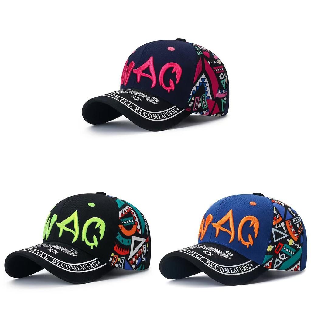 Letters Swag Embroidered Baseball Cap Uv Protection Outdoor Use Fashion Hat