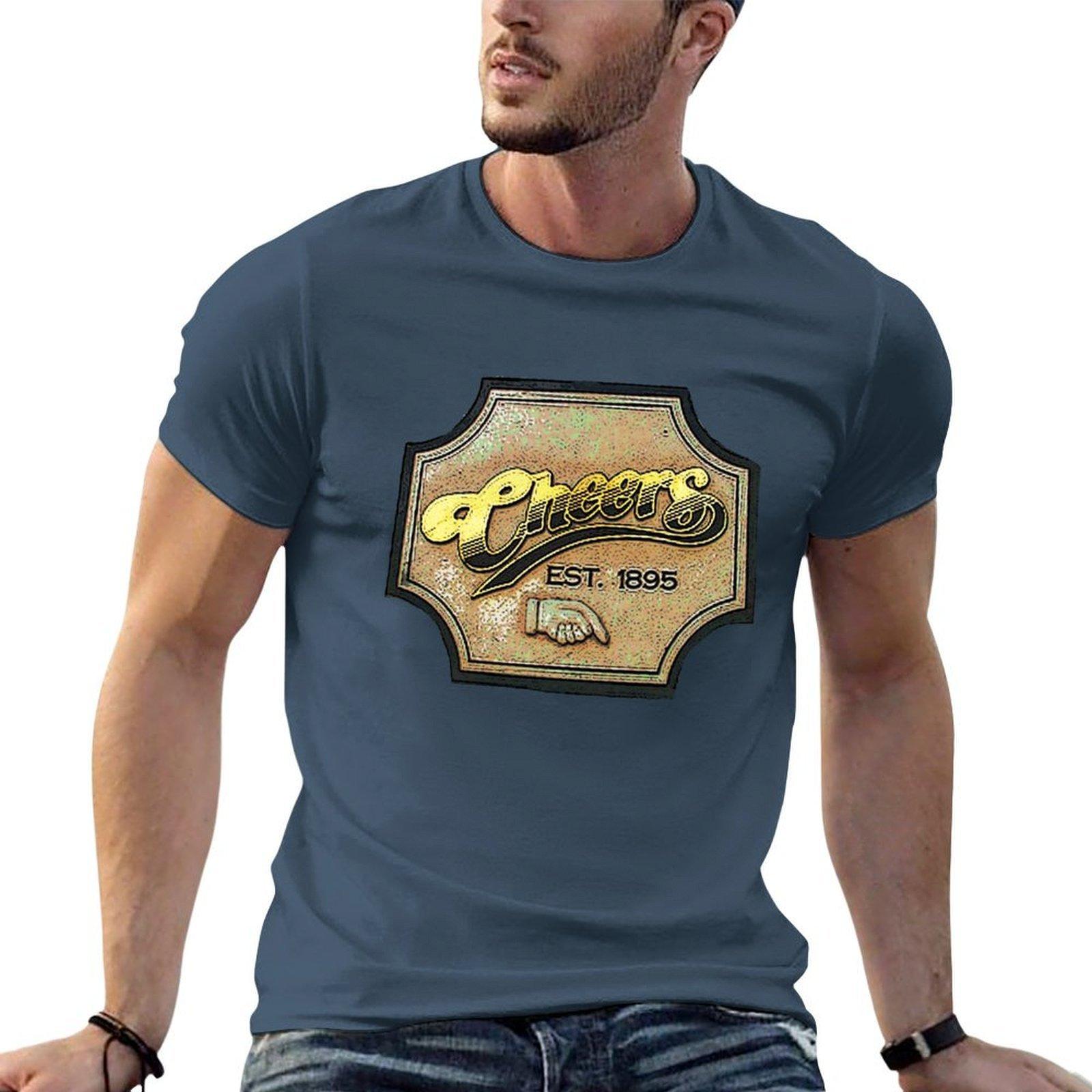 Cheers Tshirt Funny T Shirts Cotton Unisex Graphic T Shirt Tshirt S