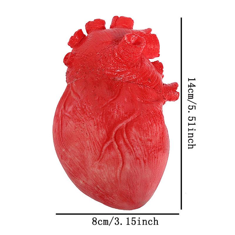 Halloween Ghost Day Simulation Brain Toys Horror Rubber Fake Human Brain Prop Toy Organ Body Part Halloween Decoration Accessory