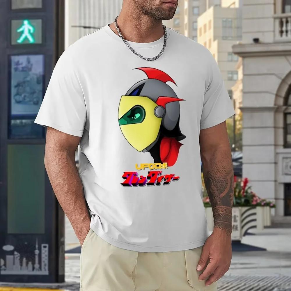 UFO Robot For Sale Tees Novelty T-shirt Harajuku  Sports  Funny Vintag Home Eur Size