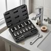 15 Pieces Damaged Screw Extractor Alloy Steel Tool Hexagonal for Diyers