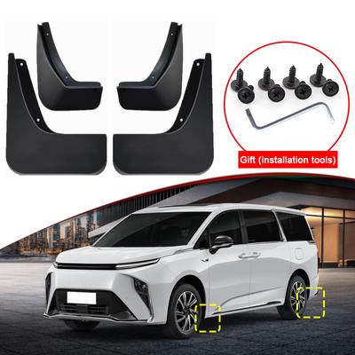 Car Styling For LDV MAXUS MIFA 9 2024 2025 2026 ABS Car Mud Flaps Splash Guard Mudguards MudFlaps Front Rear Fender Accessory