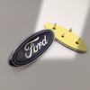 LLI6 Car Front Hood Emblem Bonnet Badge Rear Trunk Badge 150mm 146mm 148mm For Ford Focus Fiesta Ranger Mondeo Mustang