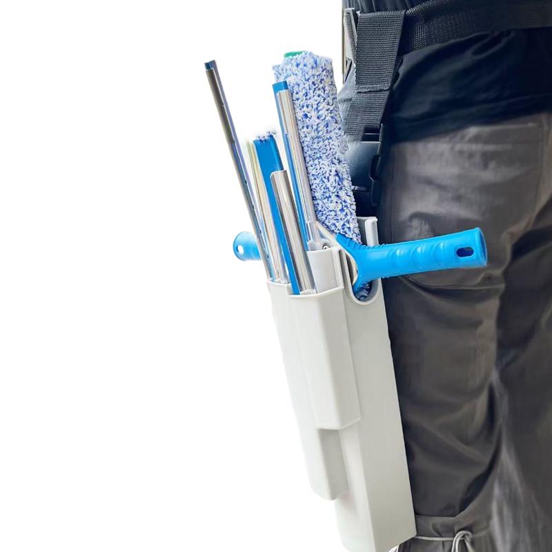 1Pc Window Cleaning Tools Holster For Squeegee Washer With Belt Solar Panel Cleaning Squeegee Tools Not Included