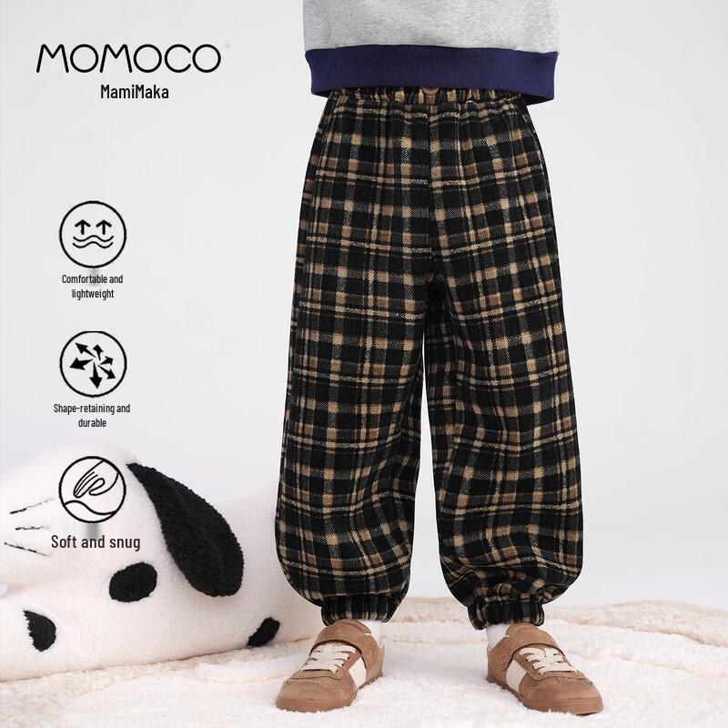 

MOMOCO Boys Plaid Casual Trousers 120