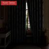 1PC Nuan Series French Retro Style Floral Printed Curtains 100% Fully Blackout Curtains for Bedroom Living Room Balcony Window for Home Decor