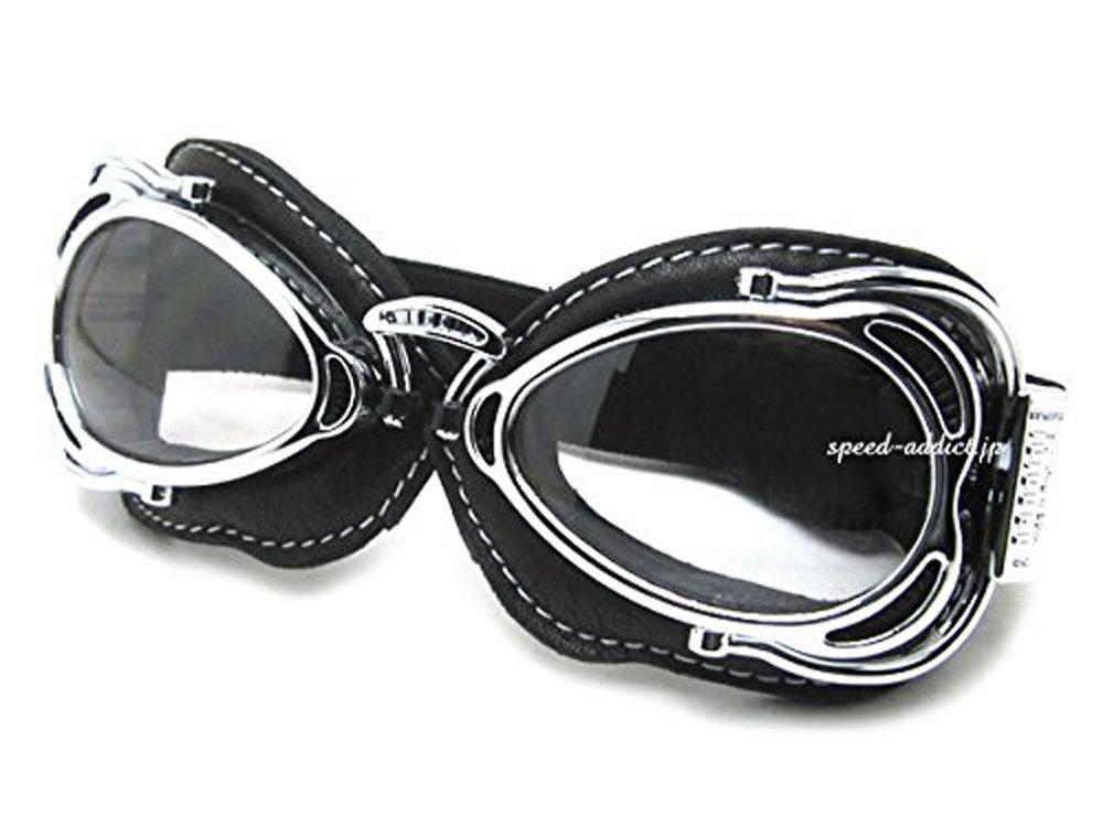 

nannini Hot Rod Goggles x (Black/Chrome Anti-Fog Clear)