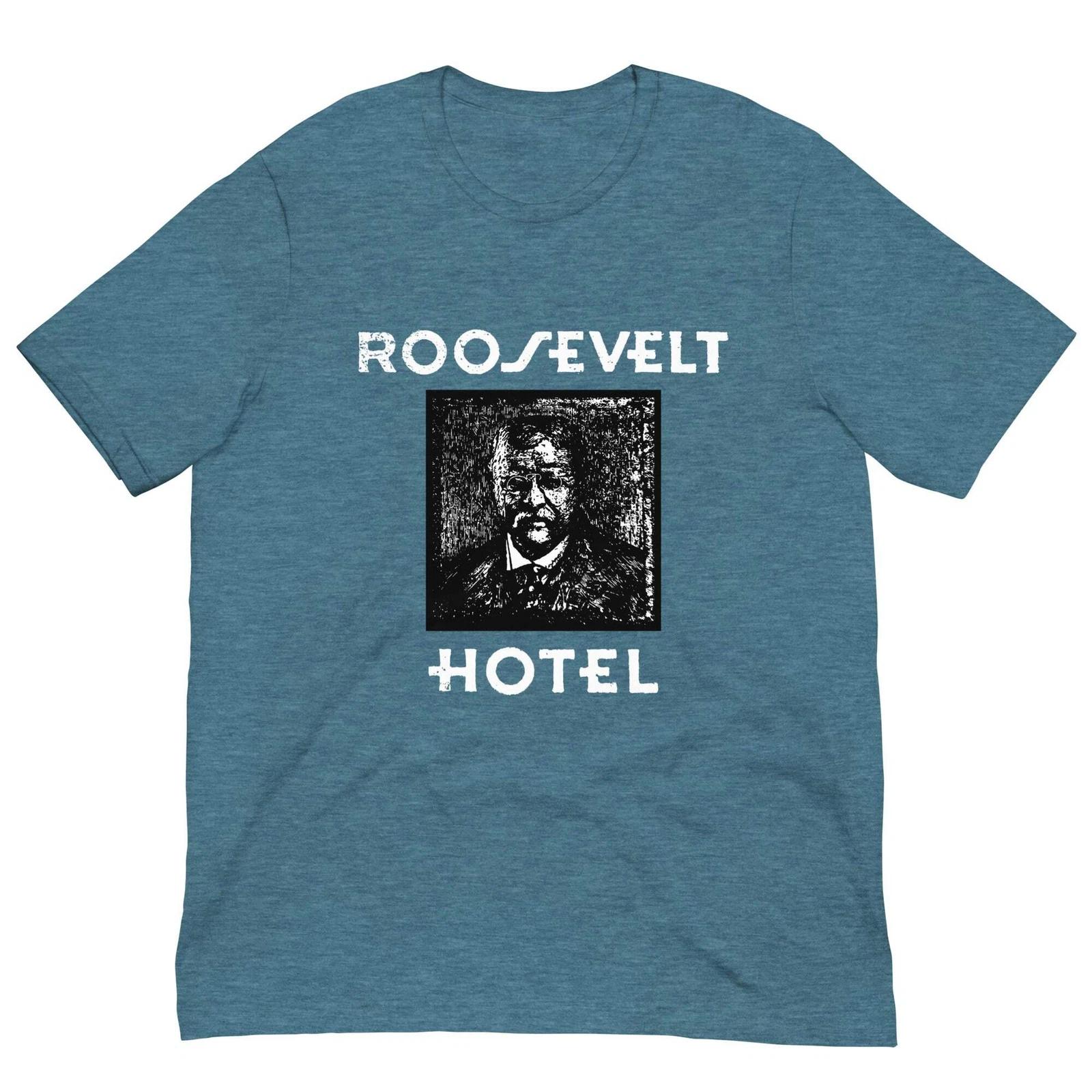 Roosevelt Hotel Vintage Retro T Shirt Pittsburgh PA Graphic Tee For Men Women 2XL