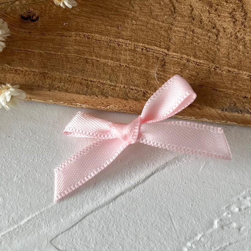 2.5cm Wide Handmade Ribbon Bow Knot for DIY Clothing & Hair Accessories, Card Holders, and Decorations