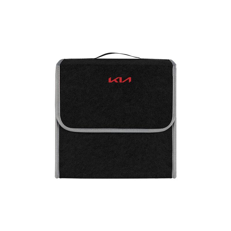 Auto Weiche Filz Aufbewahrungstasche Organizer Autos Faltbarer Kofferraum Autozubehör Für KIA Rio Ceed Sportage Sorento k2 k3 k4 k5 k6 K7 K8 Soul Opeima