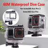 60M Waterproof Dive Case For Insta360 Ace Pro 2 and Ace Pro Waterproof Housing Underwater 60M Dive Shell Camera Accessories