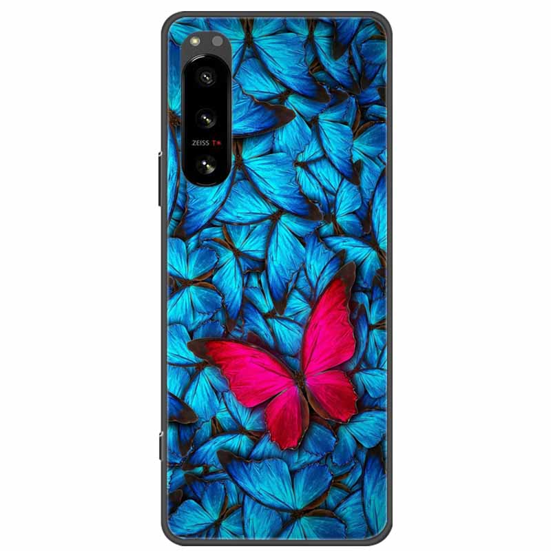 For Sony Xperia 5 III Case Soft TPU Cute Cats Silicone Protective Cover for Sony Xperia 5 II Phone Cases Xperia5 Cartoon Fundas